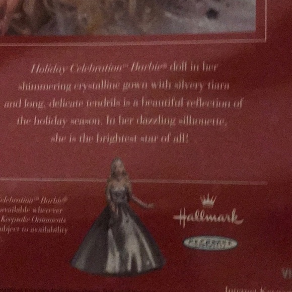 NWT 2001 holiday celebration Barbie - Picture 7 of 8